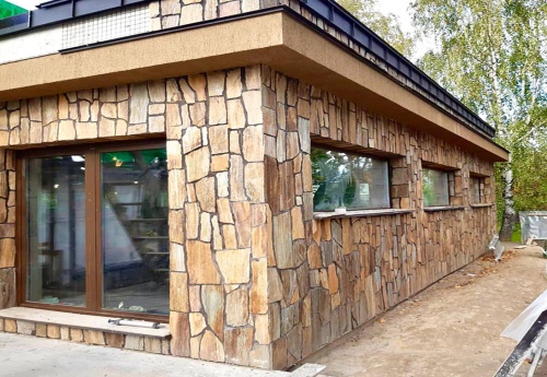 Плитняк кора дерева для фасада купить в Карасуке