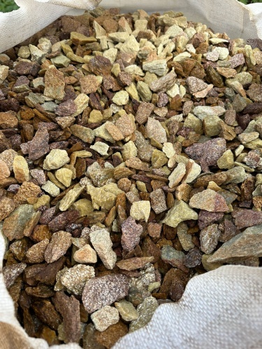 Златолит персиковый декоративная каменная крошка купить в Карасуке