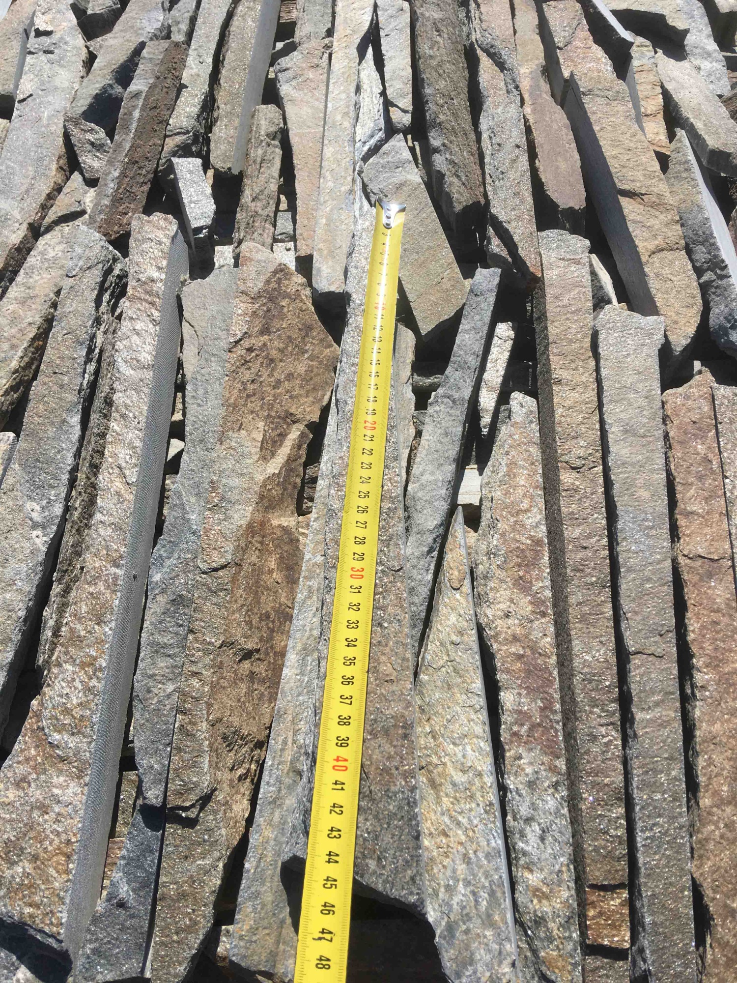 Горбушка златолит мультиколор для облицовки купить в Карасуке