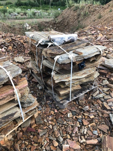 Плитняк кора дерева 50-100мм для пошаговых дорожек купить в Карасуке