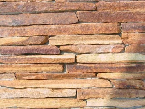 Горбушка златолит золотистый для облицовки купить в Карасуке