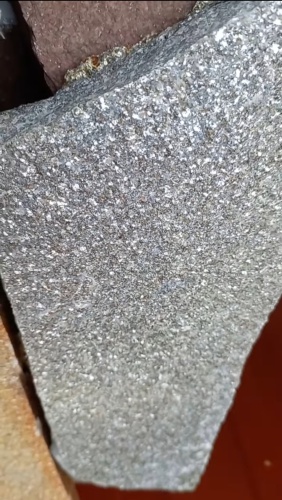 Плитняк златолит серебристый для цоколя, отмостки купить в Карасуке