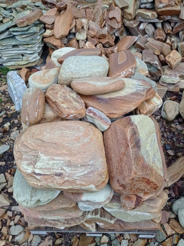 Златолит жёлтый, жёлто-зелёный глыбки и валуны для ланшафтного дизайна купить в Карасуке